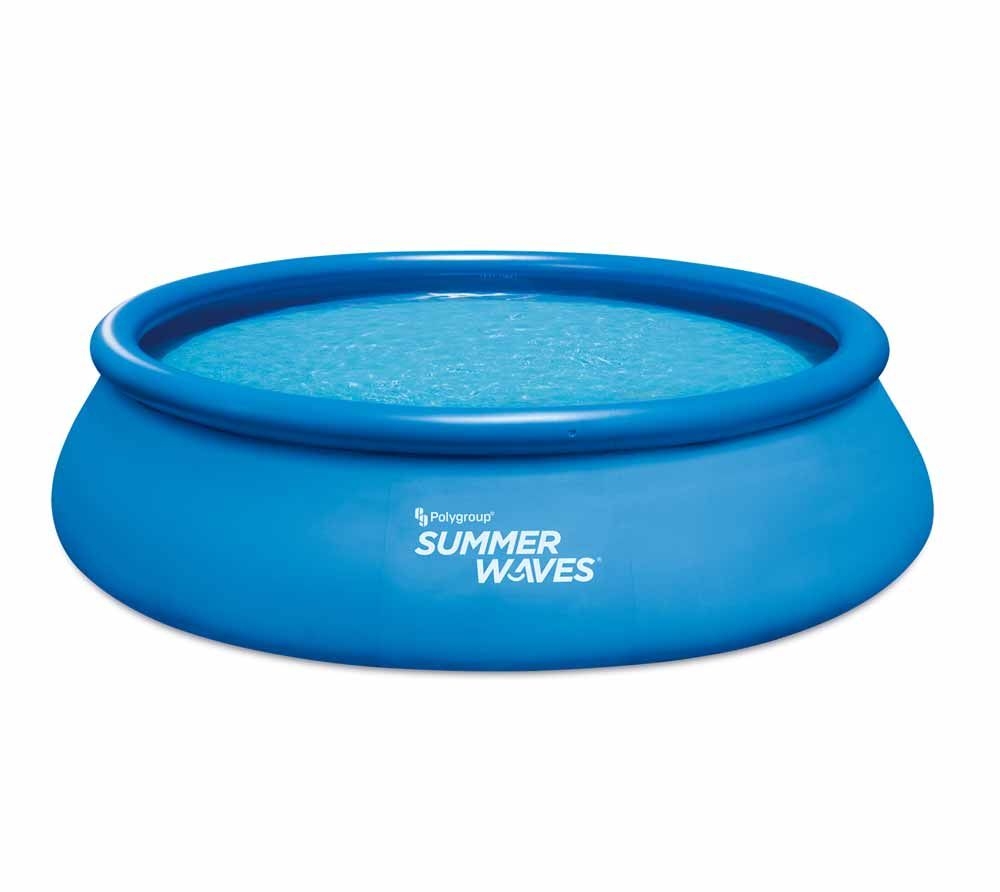 Lifetime Szybki basen nadmuchiwany basen okrągły łącznie z akcesoriami Niebieski 457x107 cm