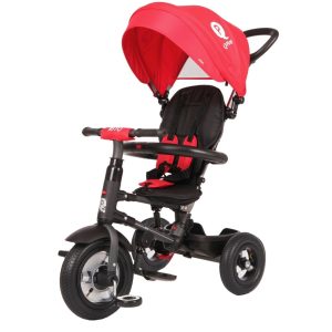 Qplay Rowerek Trójkołowy Rito Rubber Red