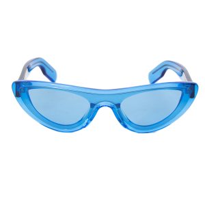 Okulary KENZO KZ40007I-84V. Okulary przeciwsłoneczne, Kolor niebieski. Kobieta.