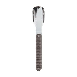 Akinod MAGNETIC STRAIGHT CUTLERY 12H34 MIRROR Aluminium Gris Foncé
