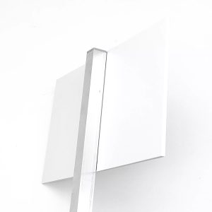 Słupek aluminiowy do tabliczek