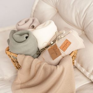 ColorStories kocyk bambusowy Bibi Cappuccino