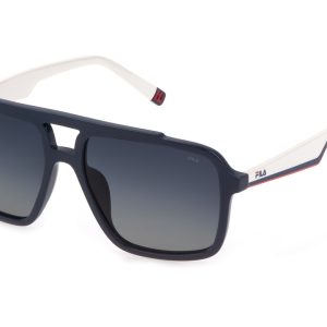 Okulary FILA SFI460-57D82P. Okulary przeciwsłoneczne, Kolor niebieski. Unisex.