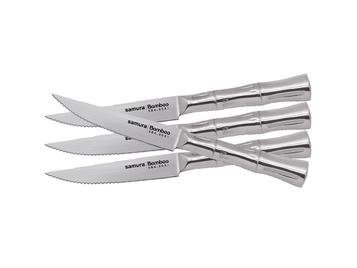 Samura BAMBOO SET 4 PZ BISTECCA (Steak knife) CM.11 SBA-0031S