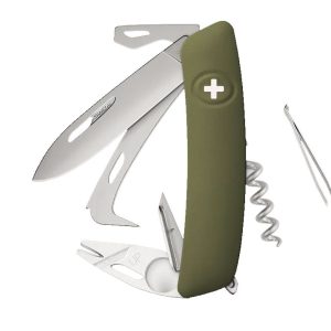 Swiza HO05R-TT AM HORSE & TICK TOOL Olive (KHO.0096.1050)