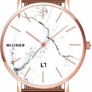 Zegarek MILLNER 0010203CAMDEN. Kwarcowy, Kolor biały. Unisex.