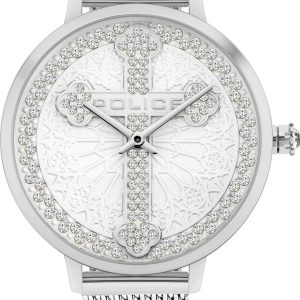 Zegarek POLICE PL16031MS04MM. Kwarcowy, Kolor szary. Kobieta.