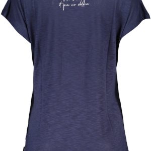 NIEBIESKI DAMSKI T-SHIRT Z KRÓTKIM RĘKAWEM NORTH SAILS