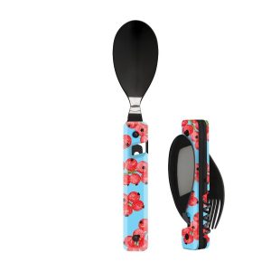 Akinod MULTIFUNCTION CUTLERY 13H25 BLACK MIRROR Groseille