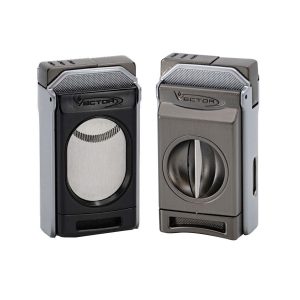 Vector ACCENDISIGARI SWITCH W/INTERCHANGEABLE CUTTER 1C Chrome Satin