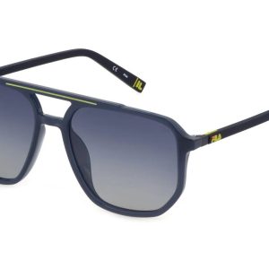 Okulary FILA SFI31257BL1P. Okulary przeciwsłoneczne, Kolor niebieski. Mężczyzna.