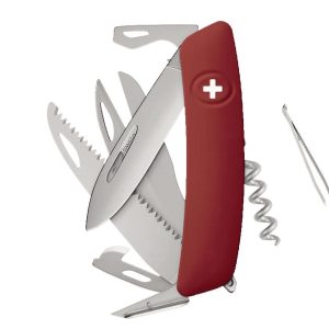 Swiza D09R AM SAW & SCISSORS Red (KNR.0136.1900)