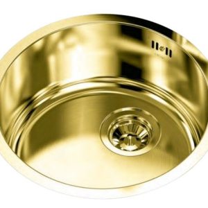 Foster 1130069 Okrągła komora D38 Gold do montażu na równi z blatem