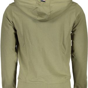 ZIELONA MĘSKA BLUZA Z ZAMKIEM US POLO