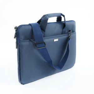 Torba na laptopa 15,6" materiałowa Solier SM01 Venga niebieska