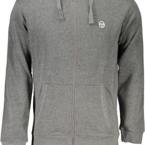 SZARY BLUZA MĘSKA Z ZAMKIEM SERGIO TACCHINI