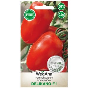 Pomidor wysoki szklarniowy Delikano F1 nasiona 0,1g - WegAna