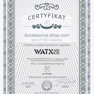 Zegarek WATXANDCO RWA1620-C1513. Kwarcowy, Kolor czarny. Unisex.