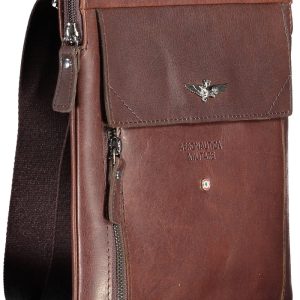 WOJSKOWA TORBA NA RAMIĘ AIR FORCE MĘSKA BRĄZOWA