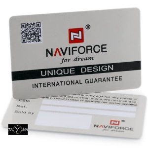 ZEGAREK MĘSKI NAVIFORCE - NF9114 (zn046e) - brown/rosegold