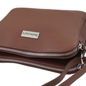 Torby listonoszki damskie - Barberini's - Brązowa