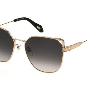 Okulary JUST CAVALLI SJC042-580300. Okulary przeciwsłoneczne, Kolor złoty. Kobieta.