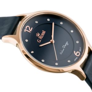ZEGAREK DAMSKI G. ROSSI - 10411A-6F3 NA PASKU (zg714g) + BOX