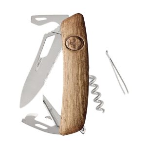 Swiza SH03TR AM WAVY EDGE Wood Walnut (KST.0036.6300)