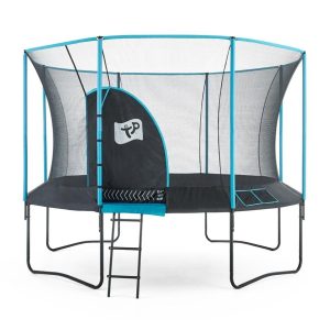 TP Toys Trampolina Genius 14 Czarny/Niebieski 427 x 427 x 269 cm