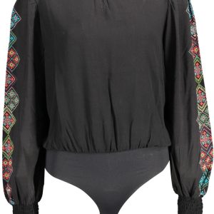 DESIGUAL BODY LONG SLEEVES CZARNY