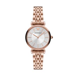 Zegarek ARMANI AR11446. Kwarcowy, Kolor szary. Kobieta.