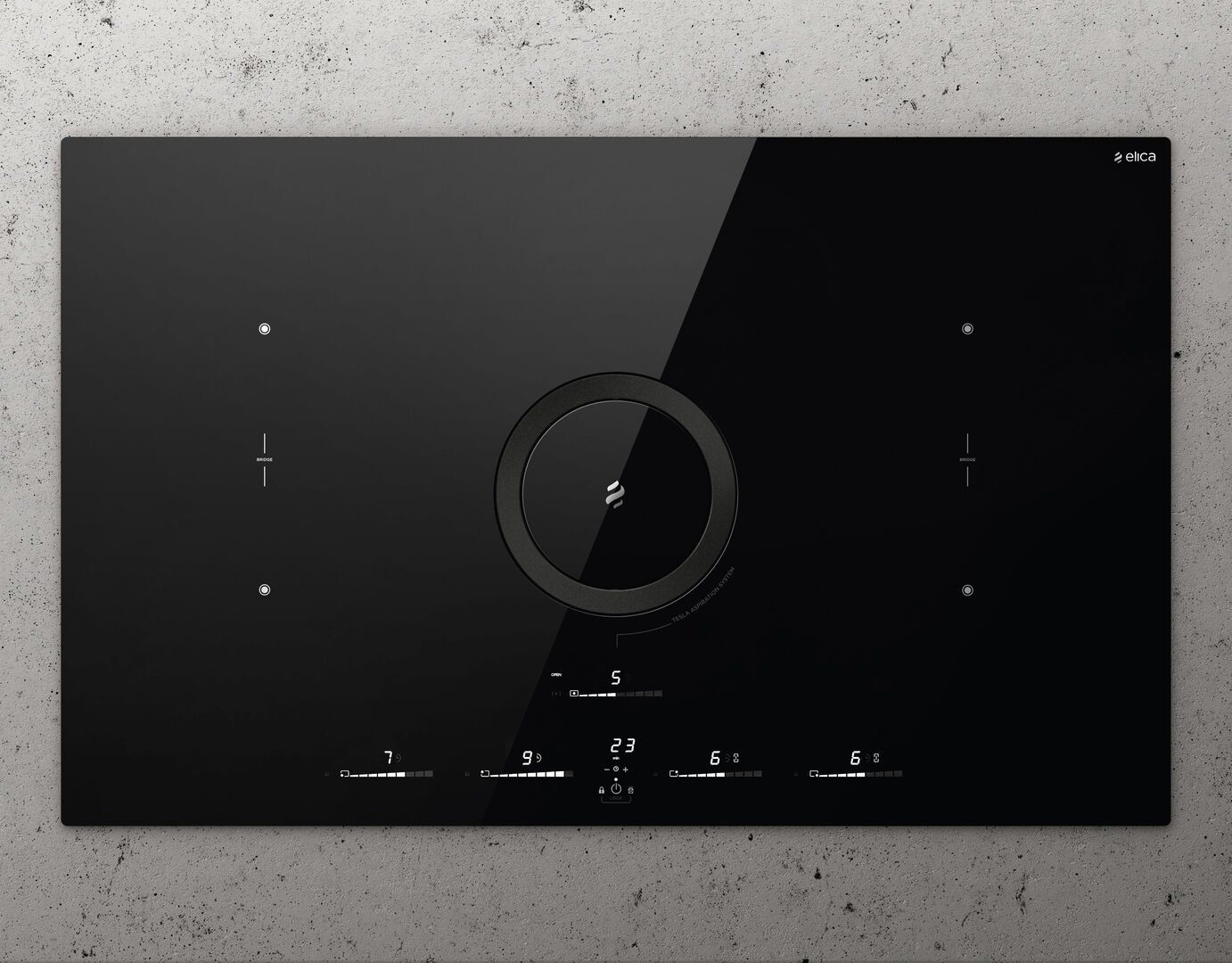 ELICA Płyta indukcyjna + okap NIKOLATESLA SWITCH GLOW BL/A/83 PRF0183880 Użyj kodu rabatowego 12ELI24 i płać mniej