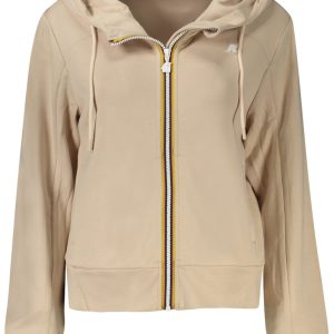 K-WAY DAMSKA BLUZA Z ROZPINANYM NA ZAMEK RÓŻOWYM KOSZULKIEM