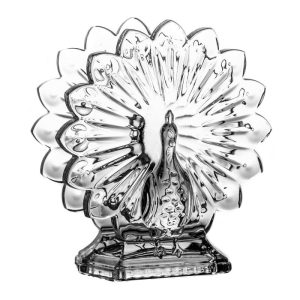 Crystal Julia Serwetnik paw kryształowy dekoracyjny (05887)