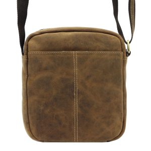 Saszetka męska z naturalnej skóry Nordee MSD-03 GM07