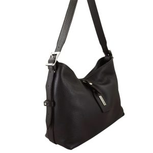 Codzienna torebka damska na ramię - Brązowa ciemna