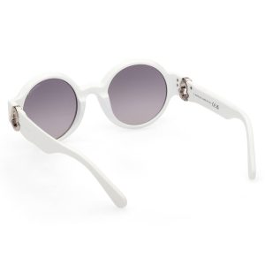 DAMSKIE BIAŁE OKULARY PRZECIWSŁONECZNE MONCLER