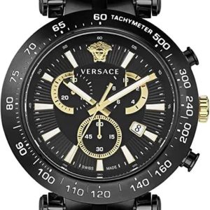 Zegarek VERSACE VEJB007-22. Kwarcowy, Kolor czarny. Mężczyzna.