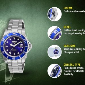ZEGAREK MĘSKI INVICTA PRO DIVER 26971 - WODOSZCZELNOŚĆ 200m, koperta 40mm