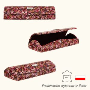 Kolorowe etui na okulary BajuBaj z naturalnej skóry ED107s82