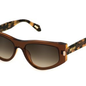 Okulary JUST CAVALLI SJC034-5506X5. Okulary przeciwsłoneczne, Kolor brązowy. Kobieta.