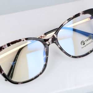 Okulary do pracy przy komputerze damskie z filtrem BLUE Light zerówki 2549-2