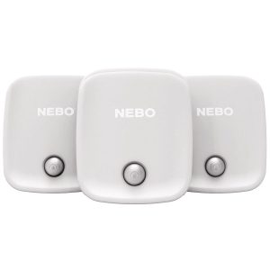 NEBO MOTION SENSOR NIGHT LIGHT 3 pz 30 Lumens LED WLT-0026-G
