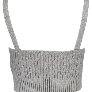 SZARY TOP DAMSKI TOMMY HILFIGER