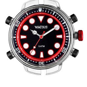 Zegarek WATXANDCO RWA5704. Kwarcowy, Kolor czarny. Unisex.