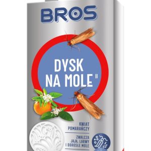 Dysk na mole odzieżowe kwiat pomarańczy 1szt. - Bros