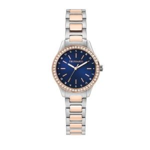 Zegarek TRUSSARDI R2453151507. Kwarcowy, Kolor niebieski. Kobieta.