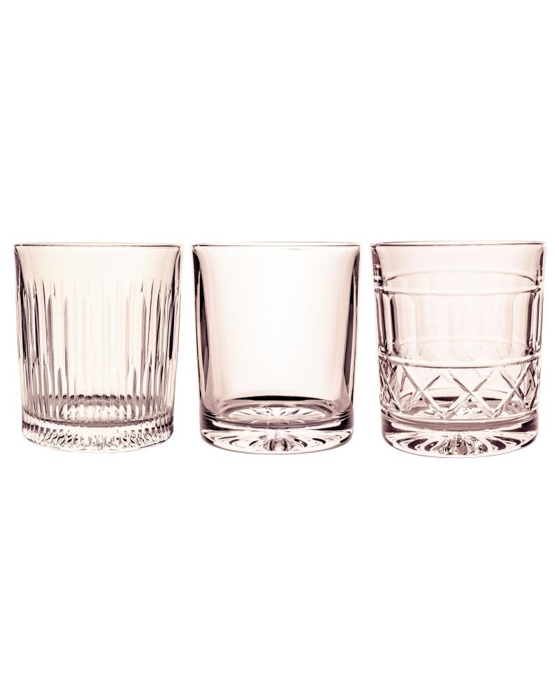 Crystal Julia Szklanki kryształowe do whisky 3 szt. Veranda