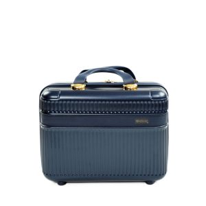 Kuferek podróżny mały ABS Nokiro 12'- granatowy