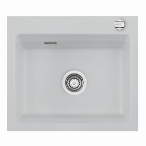 Systemceram Kara 57 Alu zlewozmywak ceramiczny, korek manualny